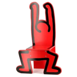 Vilac Chaise Keith Haring Rouge - ^ Escritorios, Mesas Y Sillas