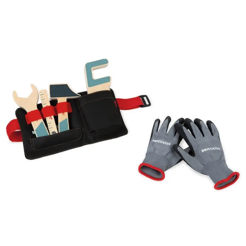 Janod Cinturon De Herramientas Y Guantes - ^ Bancos De Trabajo, Cajas De Herramientas, Bricolaje...