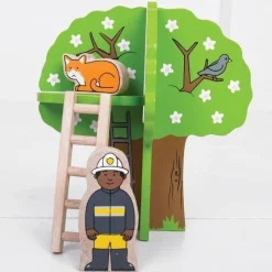 Bigjigs Toys Circuito De Tren Fuego Y Rescate - ^ Rutas Del Tren Brio