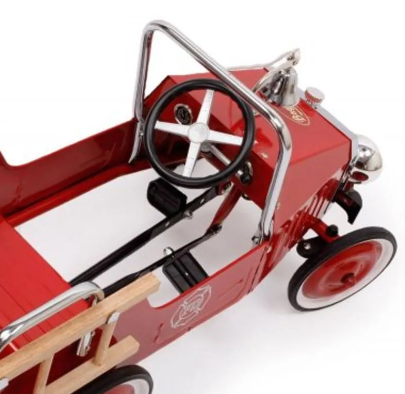 Goki Coche De Bomberos A Pedales - ^ Draisiennes Y Bicicletas De Madera