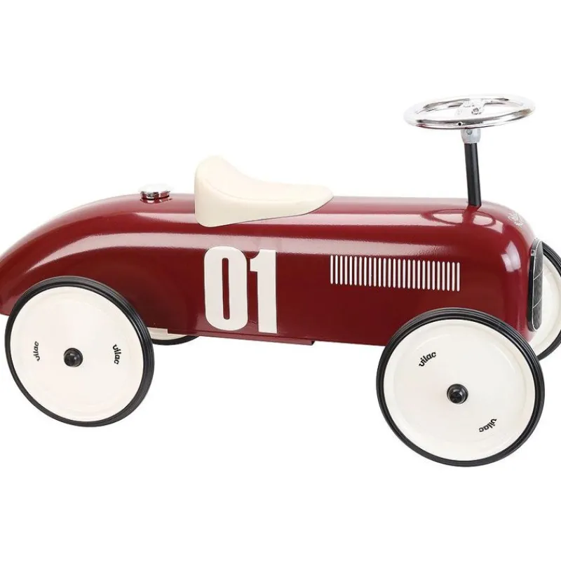 Vilac Coche De Carreras Correpasillos De Metal Burdeos 76 X 38 X 40 Cm - ^ Transportistas