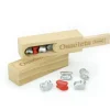 Jeujura Coffret En Bois - Osselets - ^ Juegos De Patio: Canicas, Peonzas, Cuerdas De Saltar, Yoyós
