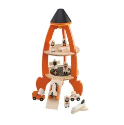 Tender Leaf Toys Cohete Espacial - ^ Grúas, Tractores, Aviones...