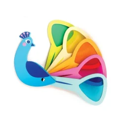Tender Leaf Toys Colores Del Pavo Real - ^ Aprender Divirtiéndose
