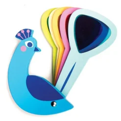 Tender Leaf Toys Colores Del Pavo Real - ^ Aprender Divirtiéndose