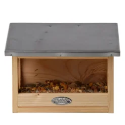 Esschert Design Comedero Para Ardillas Con Doble Entrada - ^ Cajas Nido Y Comederos Para Animales