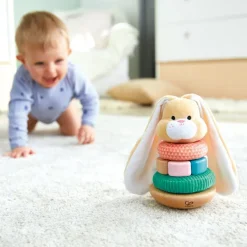 Hape Toys Conejo Apilado - ^ Bloques Y Juguetes Apilables