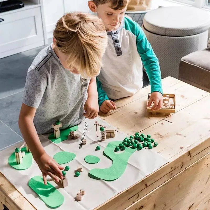 Milaniwood Conjunto De Edificios M Mini City - ^ Otros Juegos De Construcción