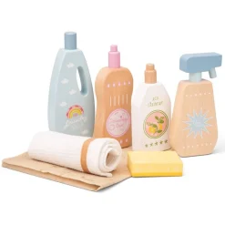 New Classic Toys Conjunto De Productos De Limpieza De Madera - ^ Limpieza, Tareas Domésticas, Costura...