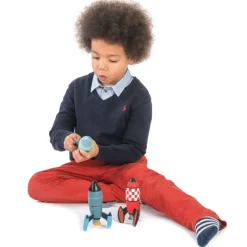 Tender Leaf Toys Construcción De Cohetes - ^ Otros Juegos De Construcción