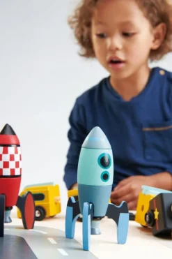 Tender Leaf Toys Construcción De Cohetes - ^ Otros Juegos De Construcción