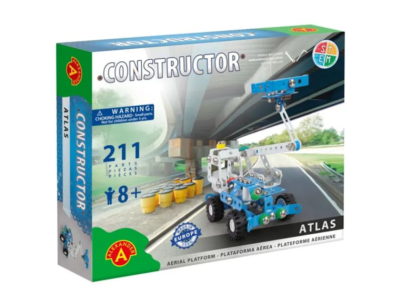 Alexander Toys Constructor Atlas - Plataforma Aerea - ^ Constructor
