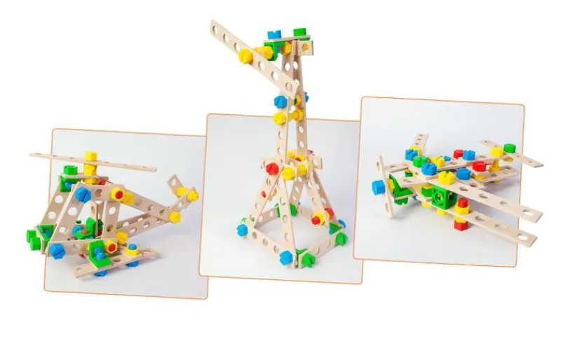 Alexander Toys Constructor Junior 3X1 - Helicoptero - ^ Constructor
