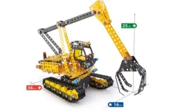 Alexander Toys Constructor Pro - Grua De Oruga Melman 7 En 1 - ^ Constructor