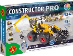 Alexander Toys Constructor Pro - Retroexcavadora Noah 5 En 1 - ^ Constructor