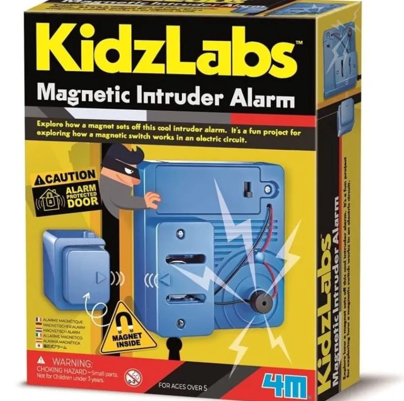 4M Construye Una Alarma Magnetica - ^ Descubrimiento De La Ciencia