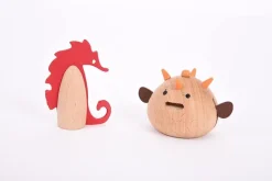 TickiT Criaturas Marinas De Madera - ^ Animales Marinos
