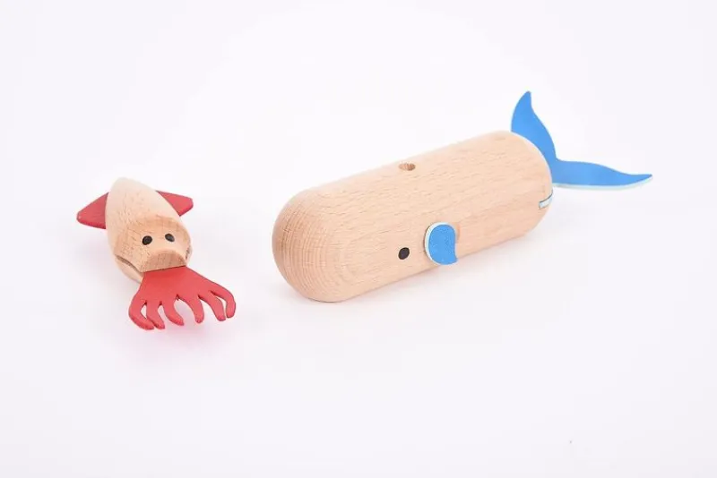 TickiT Criaturas Marinas De Madera - ^ Animales Marinos