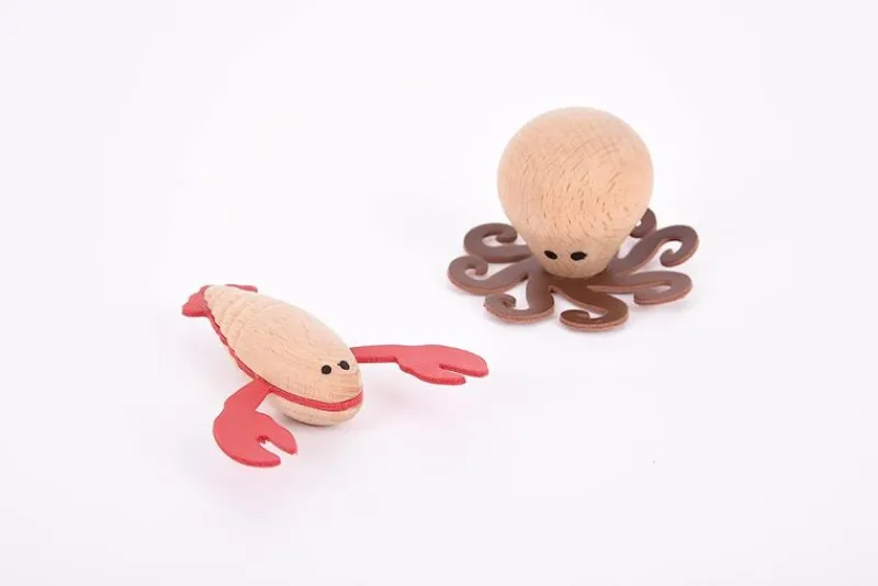 TickiT Criaturas Marinas De Madera - ^ Animales Marinos