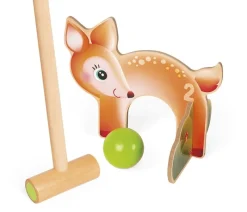 Janod Croquet Animales Del Bosque - ^ Bolos, Petanca Y Croquet