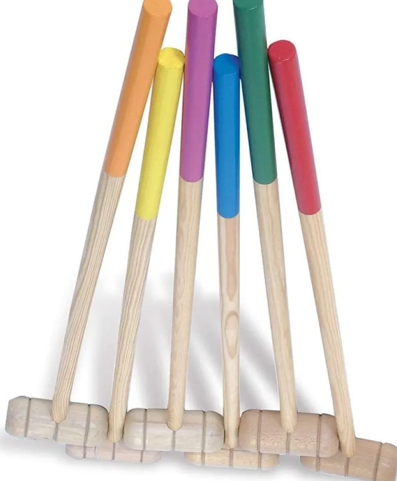 Vilac Croquet De Madera Para 6 Jugadores - ^ Bolos, Petanca Y Croquet