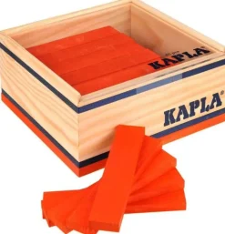 Kapla Cuadrado 40 Naranja - ^ Tablas De Madera
