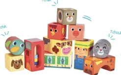 Vilac Cubes Sonores De La Ferme - ^ Bloques Y Juguetes Apilables