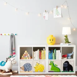 3 Sprouts Cubo De Almacenamiento Dragon - ^ Cajas De Juguetes Y Muebles De Almacenamiento