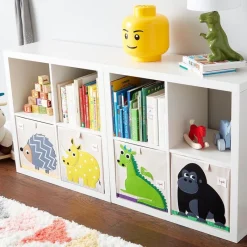 3 Sprouts Cubo De Almacenamiento Dragon - ^ Cajas De Juguetes Y Muebles De Almacenamiento