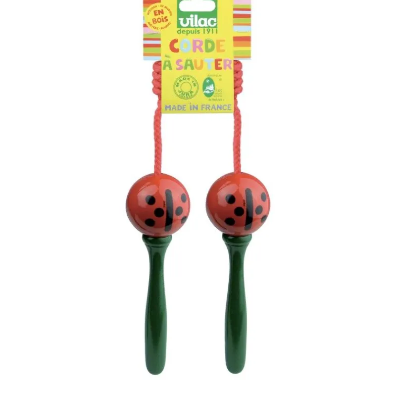 Vilac Cuerda De Saltar Para Mariquitas - ^ Juegos De Patio: Canicas, Peonzas, Cuerdas De Saltar, Yoyós