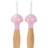 Vilac Cuerda De Saltar Rosa Con Puntos - ^ Juegos De Patio: Canicas, Peonzas, Cuerdas De Saltar, Yoyós