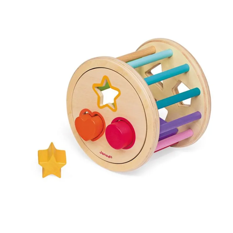 Janod Cuestionario De Formas I Madera - ^ Cajas De Forma