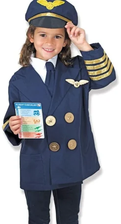Melissa & Doug Disfraz De Piloto De Avion - ^Nino Disfraces