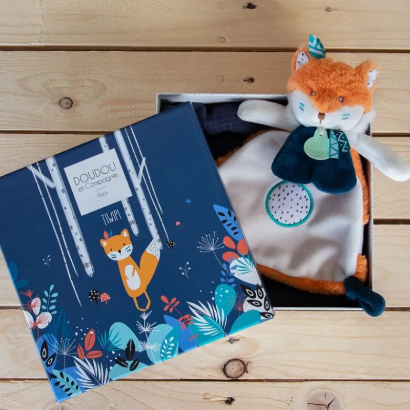 Doudou et Compagnie Doudou Renard Tiwipi - ^ Doudous