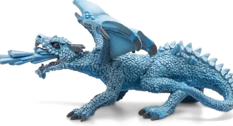 Papo Dragon De Hielo Azul De ^ Mundo De Fantasía