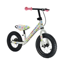 Kiddimoto Draisienne Super Junior Max Pastel Dotty - ^ Draisiennes Y Bicicletas De Madera