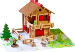 Jeujura El Chalet En Las Montanas 215 Piezas De Madera - ^ Chalets Y Casas De Madera De Jeujura