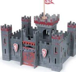 Papo El Fantastico Castillo Rojo Y Gris - ^ El Mundo De Los Caballeros Y Los Piratas