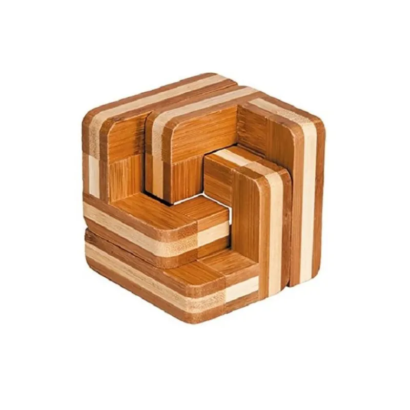 Fridolin Escalera De Bambu En Forma De Puzzle - ^ Puzzles Y Rompecabezas