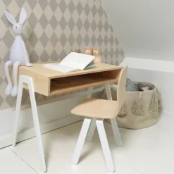 In2wood Escritorio Para Niños De 2 A 6 Anos - Blanco - ^ Escritorios, Mesas Y Sillas