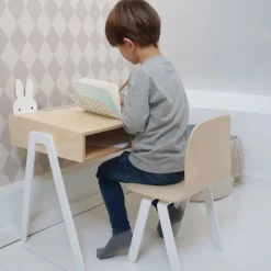 In2wood Escritorio Para Niños De 2 A 6 Anos - Blanco - ^ Escritorios, Mesas Y Sillas
