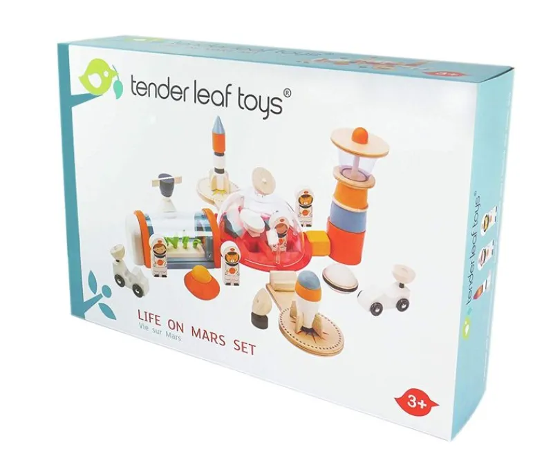 Tender Leaf Toys Estacion Espacial Vida En Marte - ^ Grúas, Tractores, Aviones...