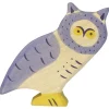 Holztiger Estatuilla De Buho - ^ Animales Salvajes