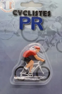 Fonderie Roger Estatuilla De Ciclista M Maillot De Campeon Suizo - ^ Ciclistas En Miniatura