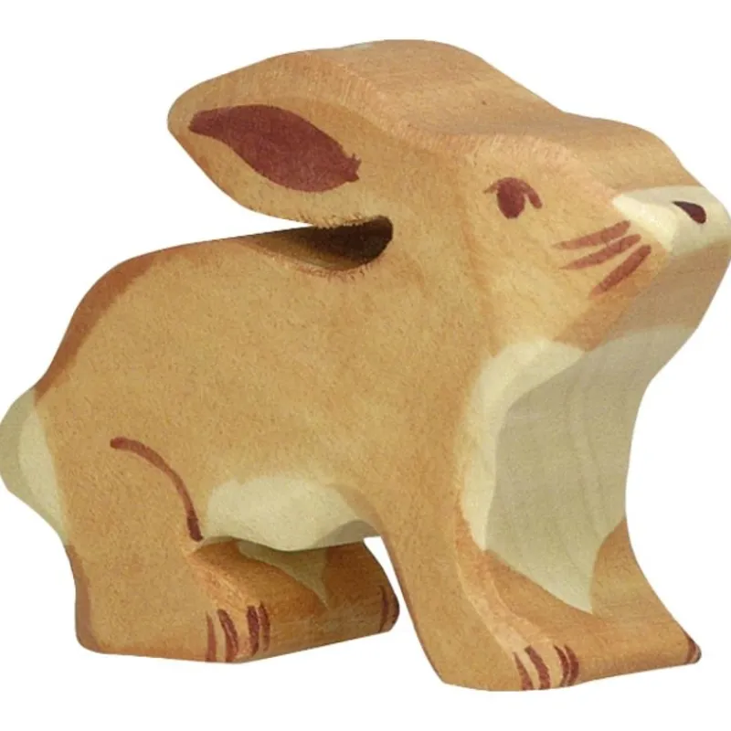 Holztiger Estatuilla De Conejo - ^ Animales Salvajes