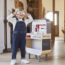Janod Etabli Reverso Brico'Kids - ^ Bancos De Trabajo, Cajas De Herramientas, Bricolaje...