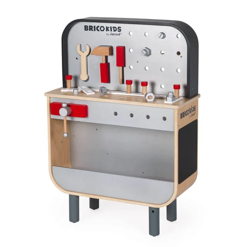 Janod Etabli Reverso Brico'Kids - ^ Bancos De Trabajo, Cajas De Herramientas, Bricolaje...