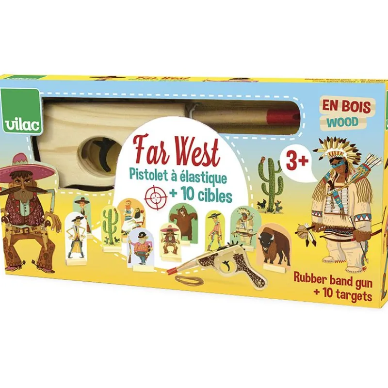 Vilac Farwest, Juego De Pistolas De Goma - ^ Juegos De Habilidad
