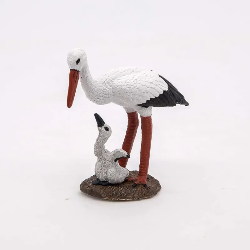 Papo Figura Ciguena Y Su Bebe - ^ Animales Salvajes