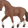 Papo Figura De Caballo Hannoveriano De Castano - ^ Caballos
